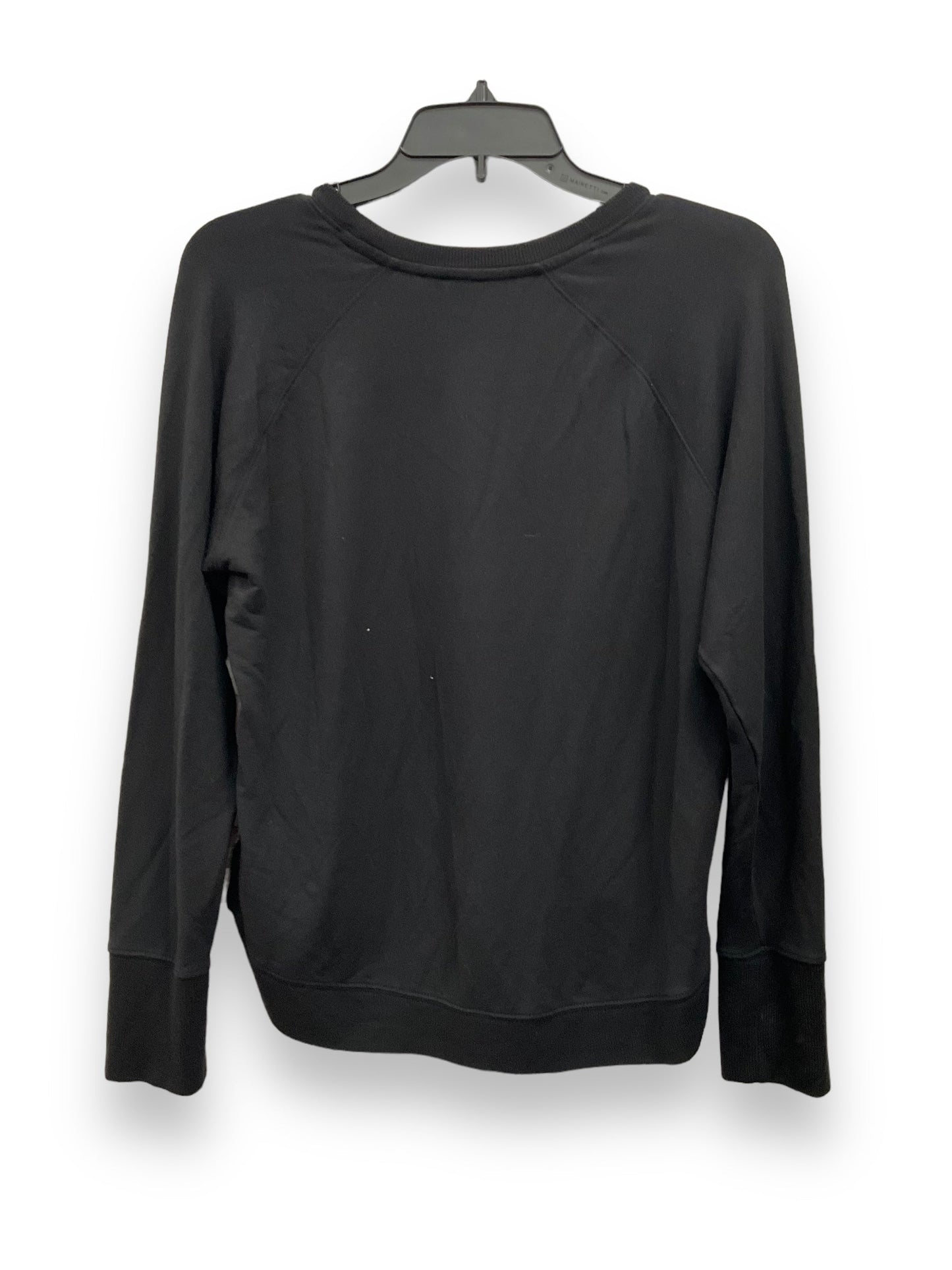 Top Long Sleeve By Athleta In Black, Size: M