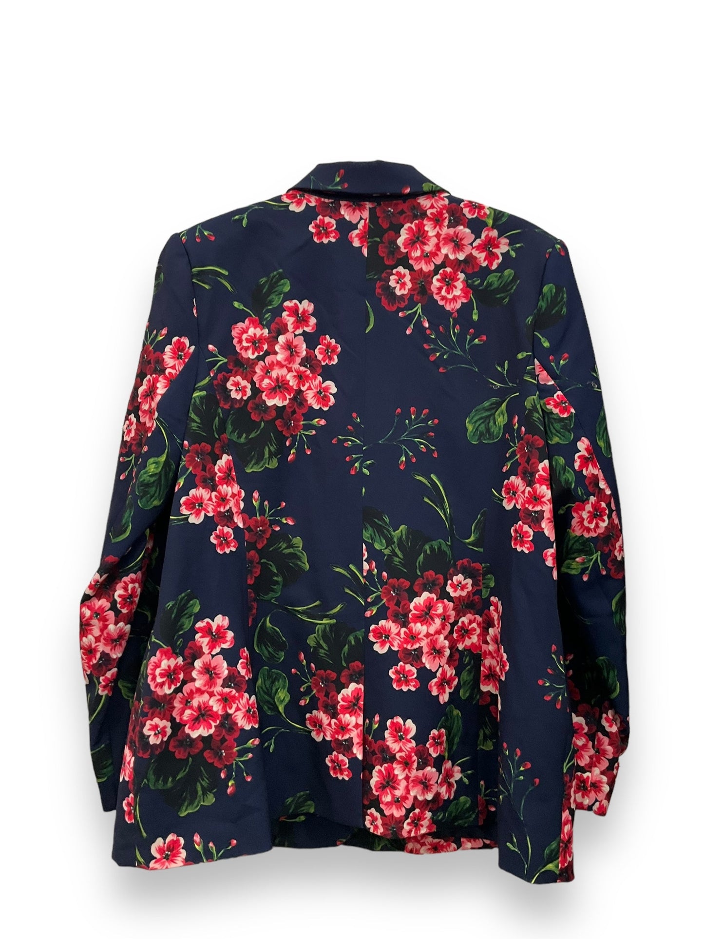 Blazer By Eloquii In Floral Print, Size: Xl