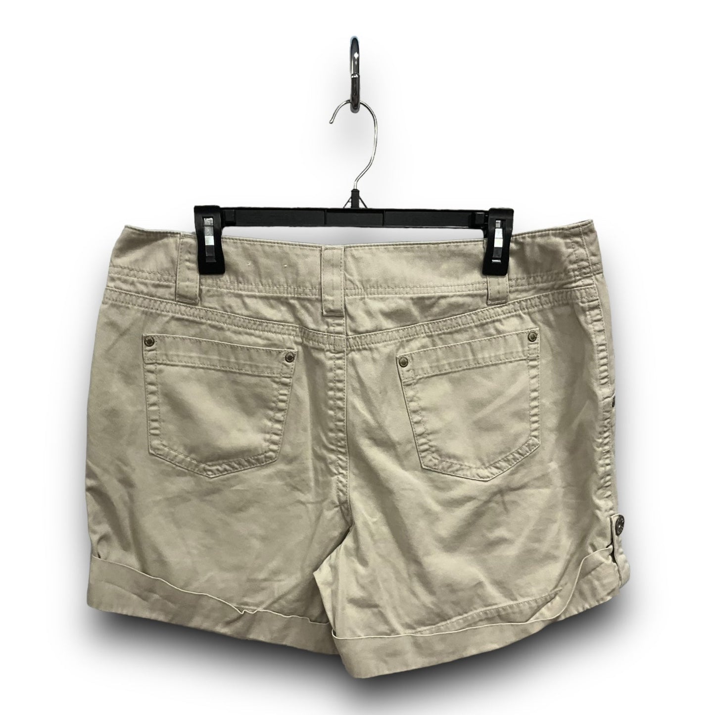 Shorts By Sonoma In Cream, Size: 16