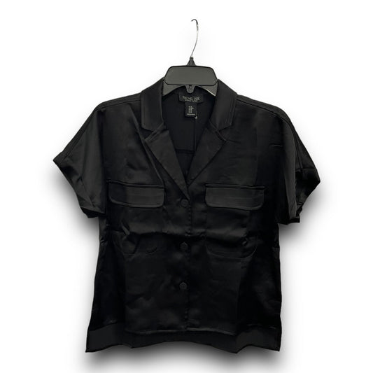 Top Short Sleeve By Rachel Zoe In Black, Size: M