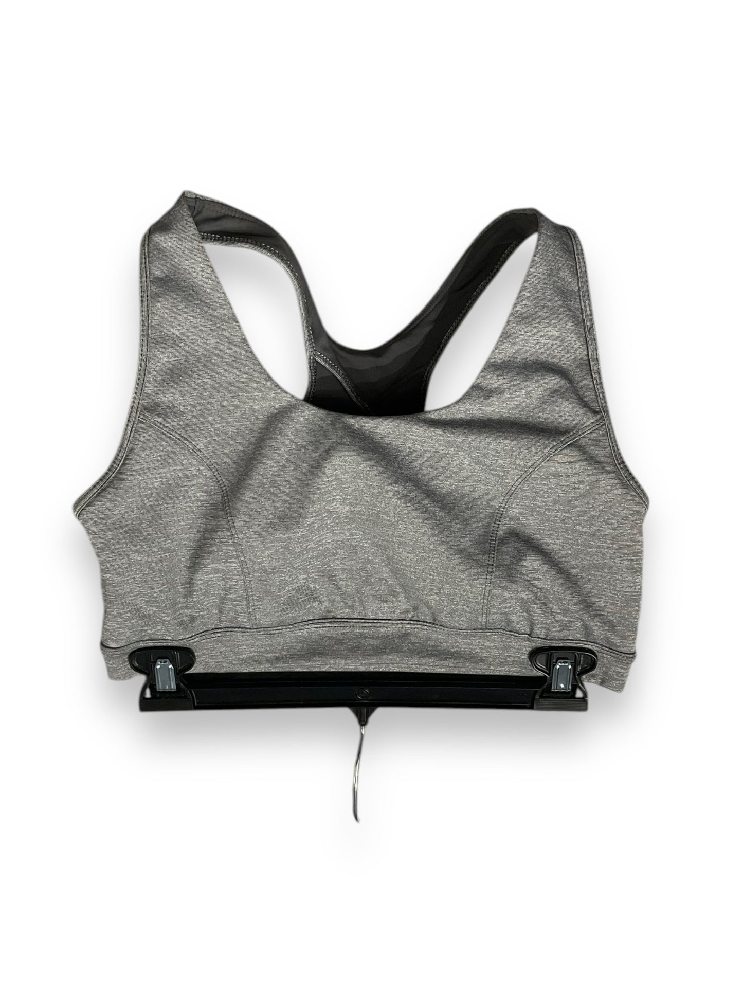 Athletic Bra By Tek Gear In Grey, Size: L