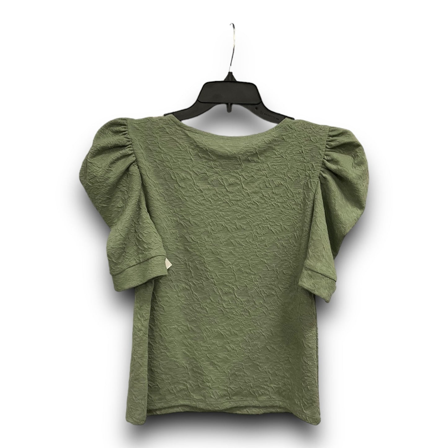 Top Short Sleeve By Nine West In Green, Size: S