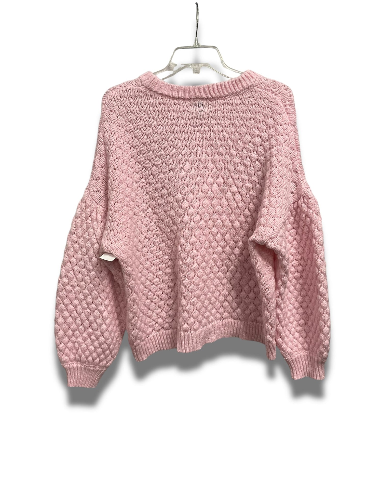 Sweater By A New Day In Pink, Size: Xl