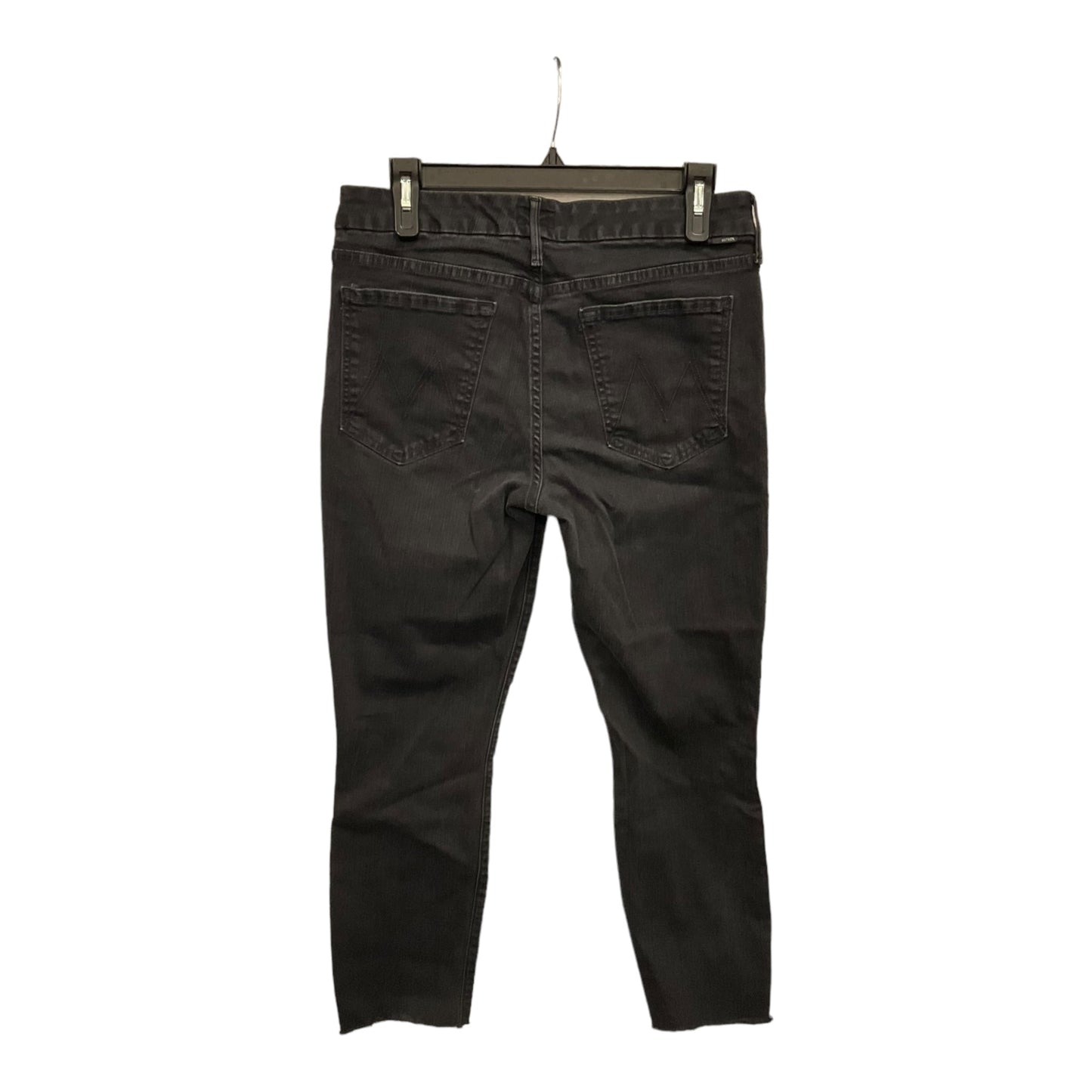 Jeans Straight By Mother In Black, Size: 10