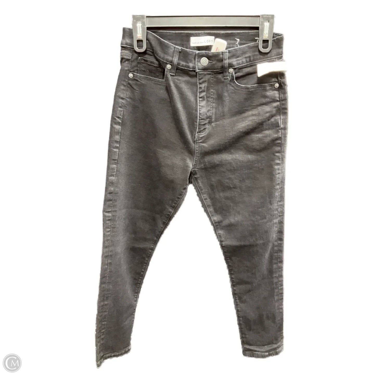 Jeans Straight By Loft In Black, Size: 8