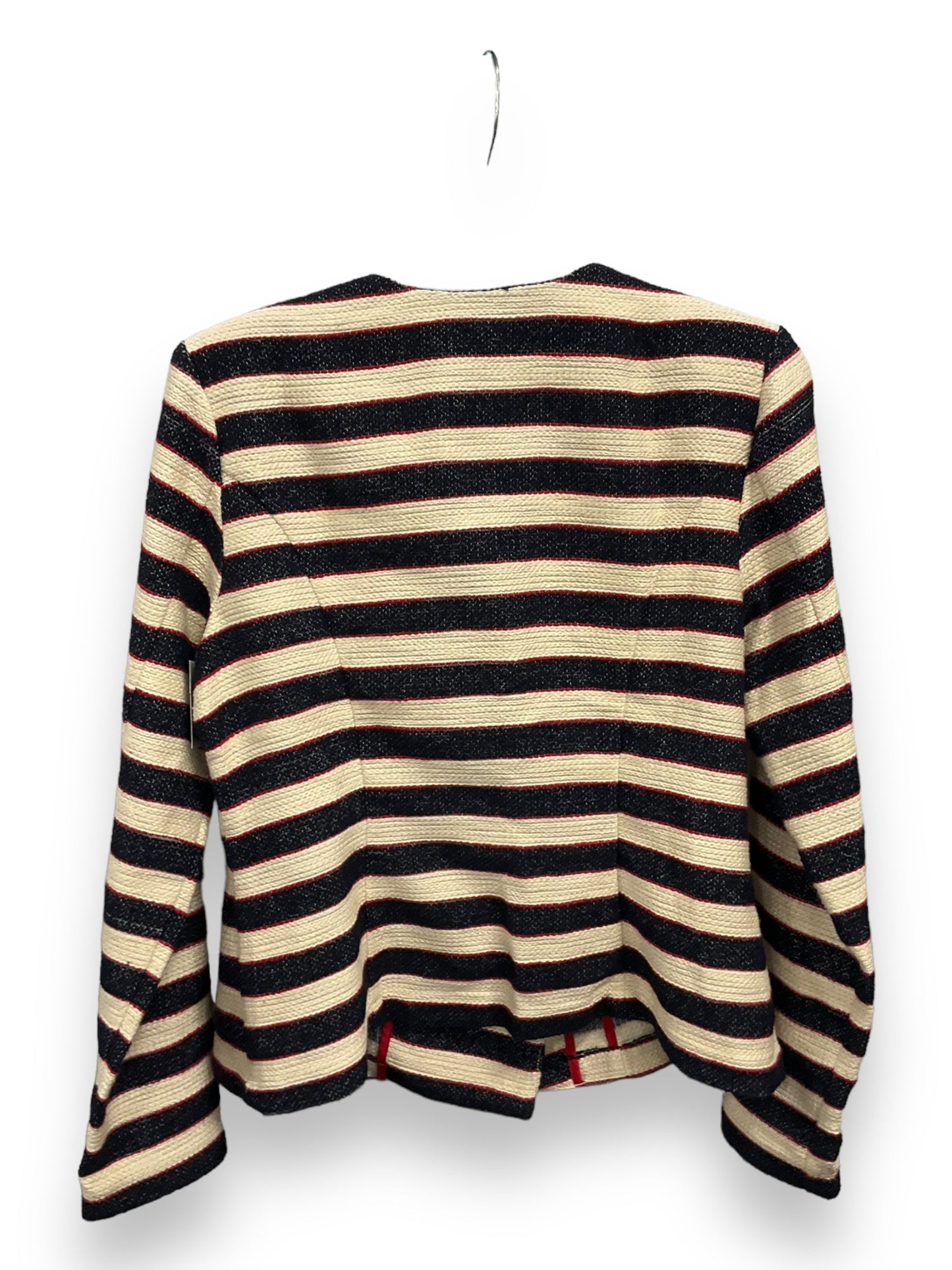 Blazer By Cabi In Striped Pattern, Size: S