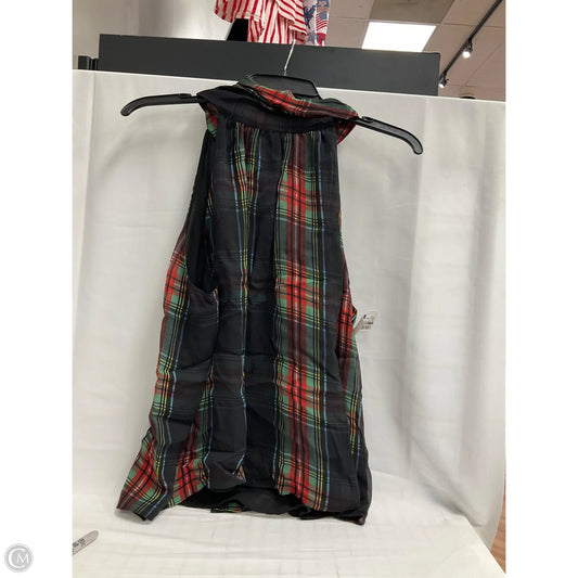 Blouse Sleeveless By J. Crew In Multi-colored, Size: M