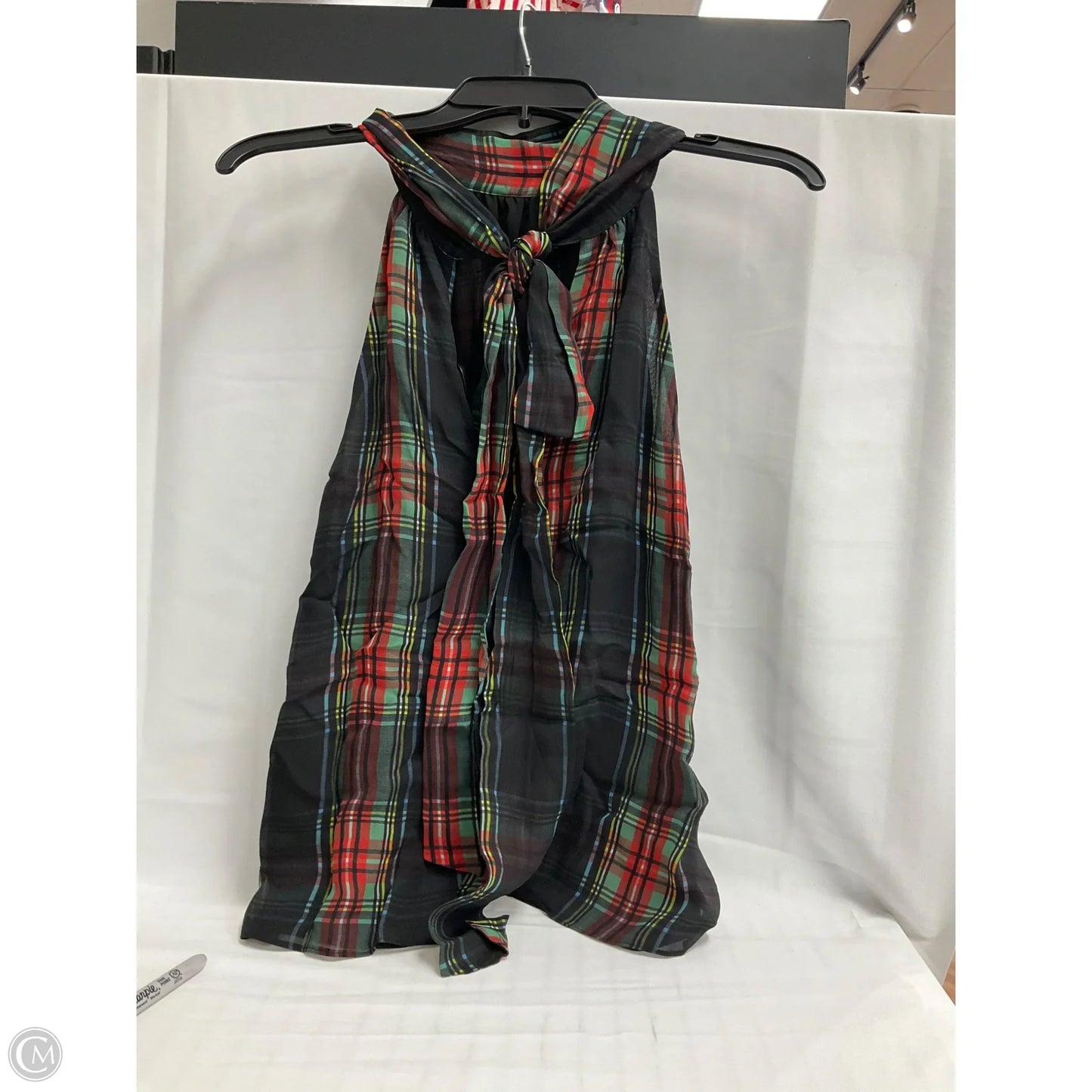 Blouse Sleeveless By J. Crew In Multi-colored, Size: M