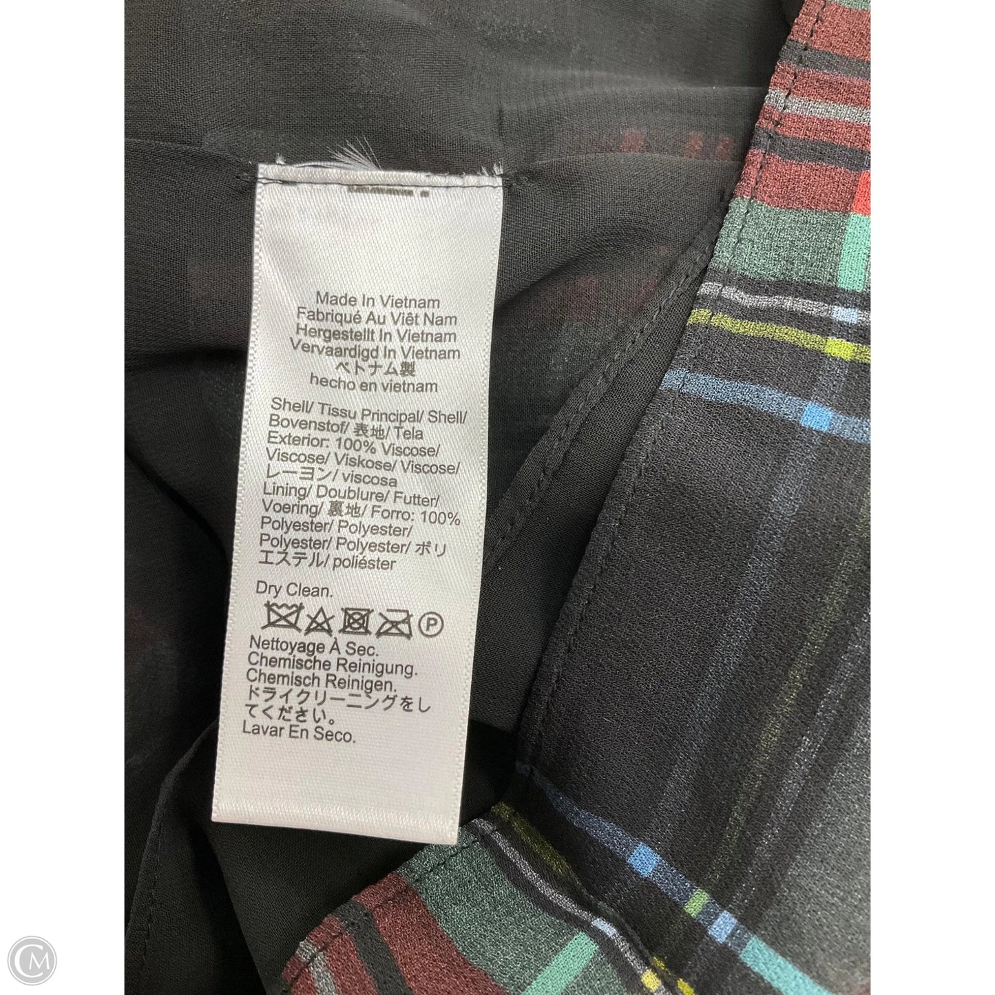 Blouse Sleeveless By J. Crew In Multi-colored, Size: M