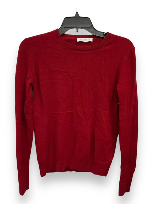 Sweater Cashmere By Everlane In Red, Size: S