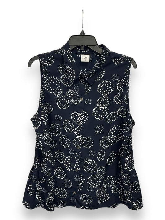 Top Sleeveless By Cabi In Blue, Size: Xl