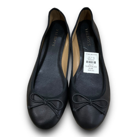 Shoes Flats By Talbots In Black, Size: 6.5