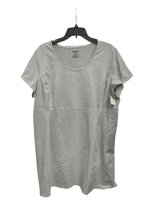 Athletic Dress By Duluth Trading In Grey, Size: Xxl