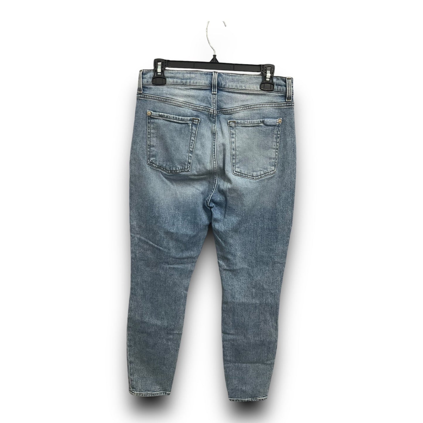 Jeans Straight By 7 For All Mankind In Blue Denim, Size: 10