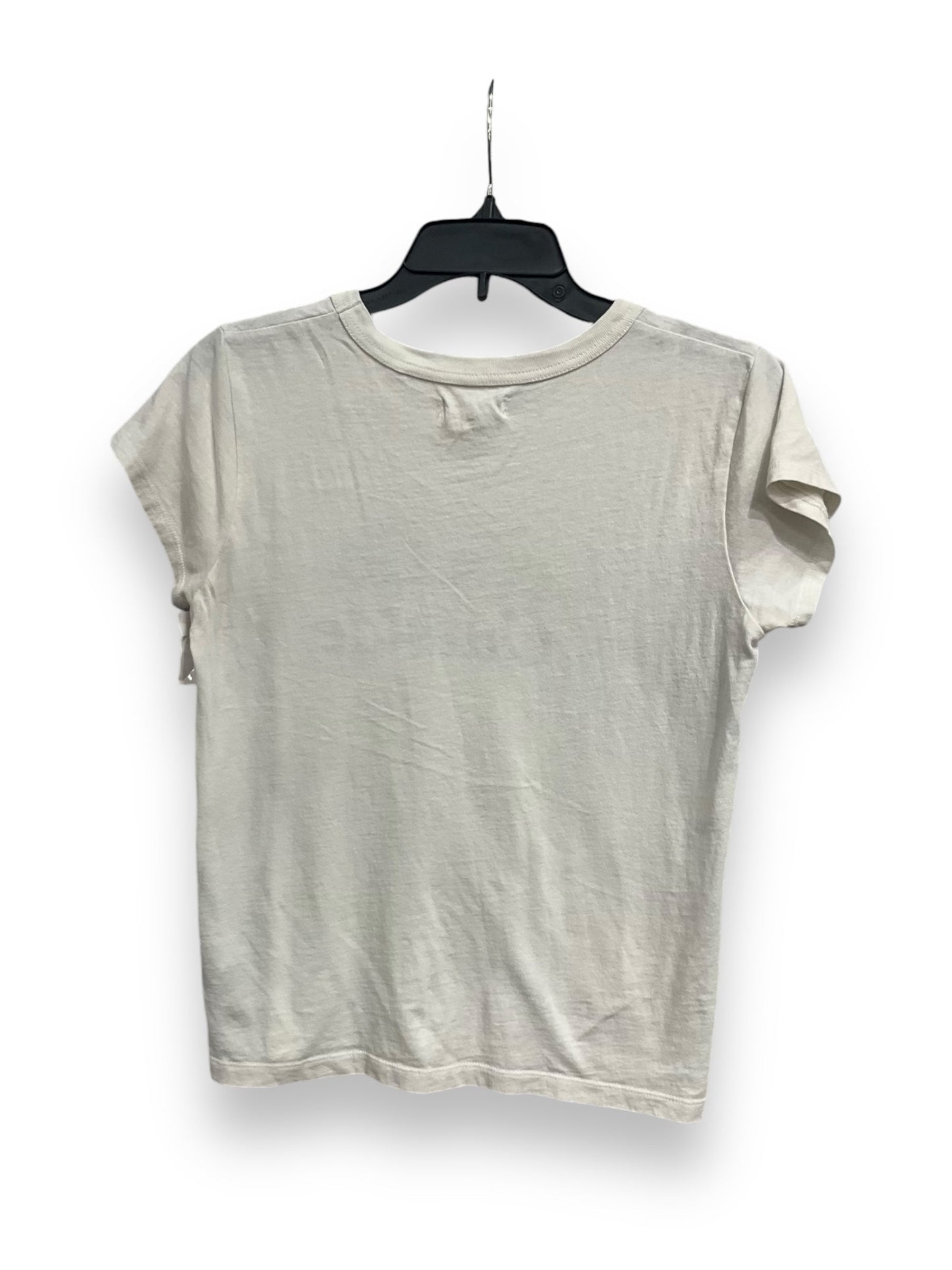 Top Short Sleeve Basic By Madewell In White, Size: S