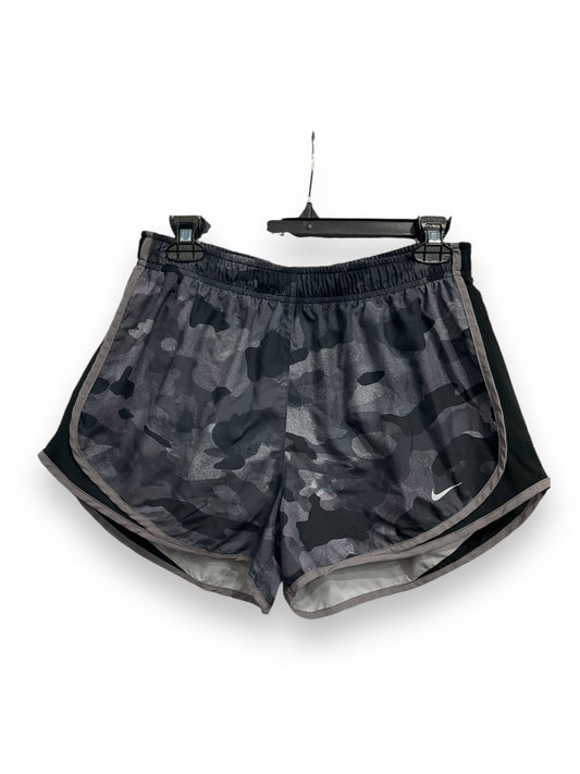 Athletic Shorts By Nike Apparel In Camouflage Print, Size: L