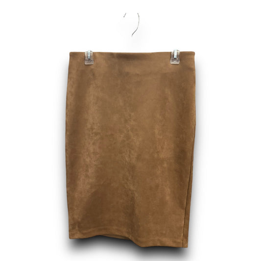 Skirt Midi By Eci In Brown, Size: M