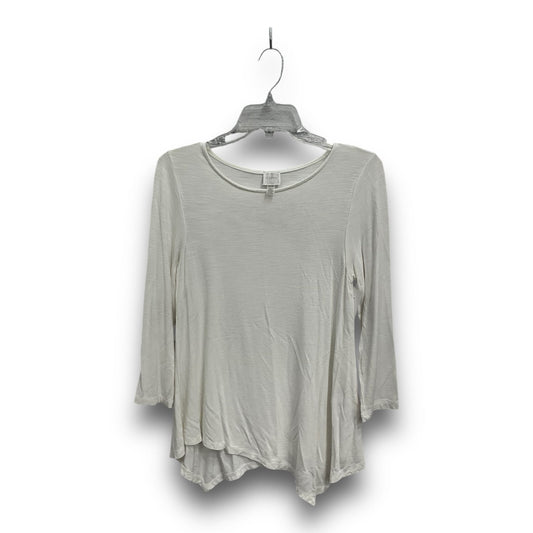 Top Long Sleeve By Cupio In White, Size: S