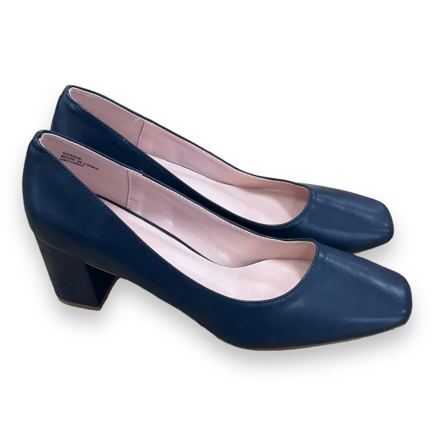 Shoes Heels Block By Clothes Mentor In Blue, Size: 8