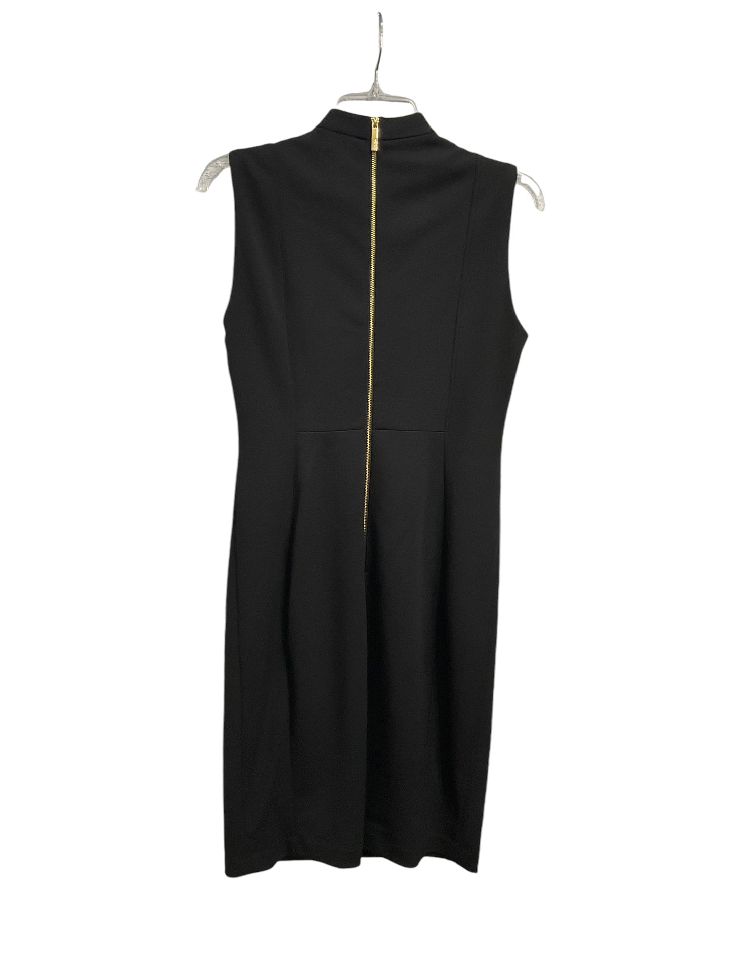 Dress Casual Midi By Calvin Klein In Black, Size: M