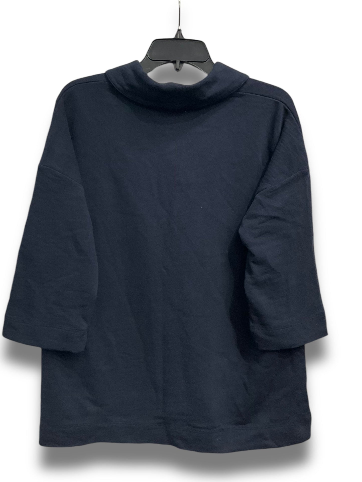 Top 3/4 Sleeve By Pure Jill In Navy, Size: M