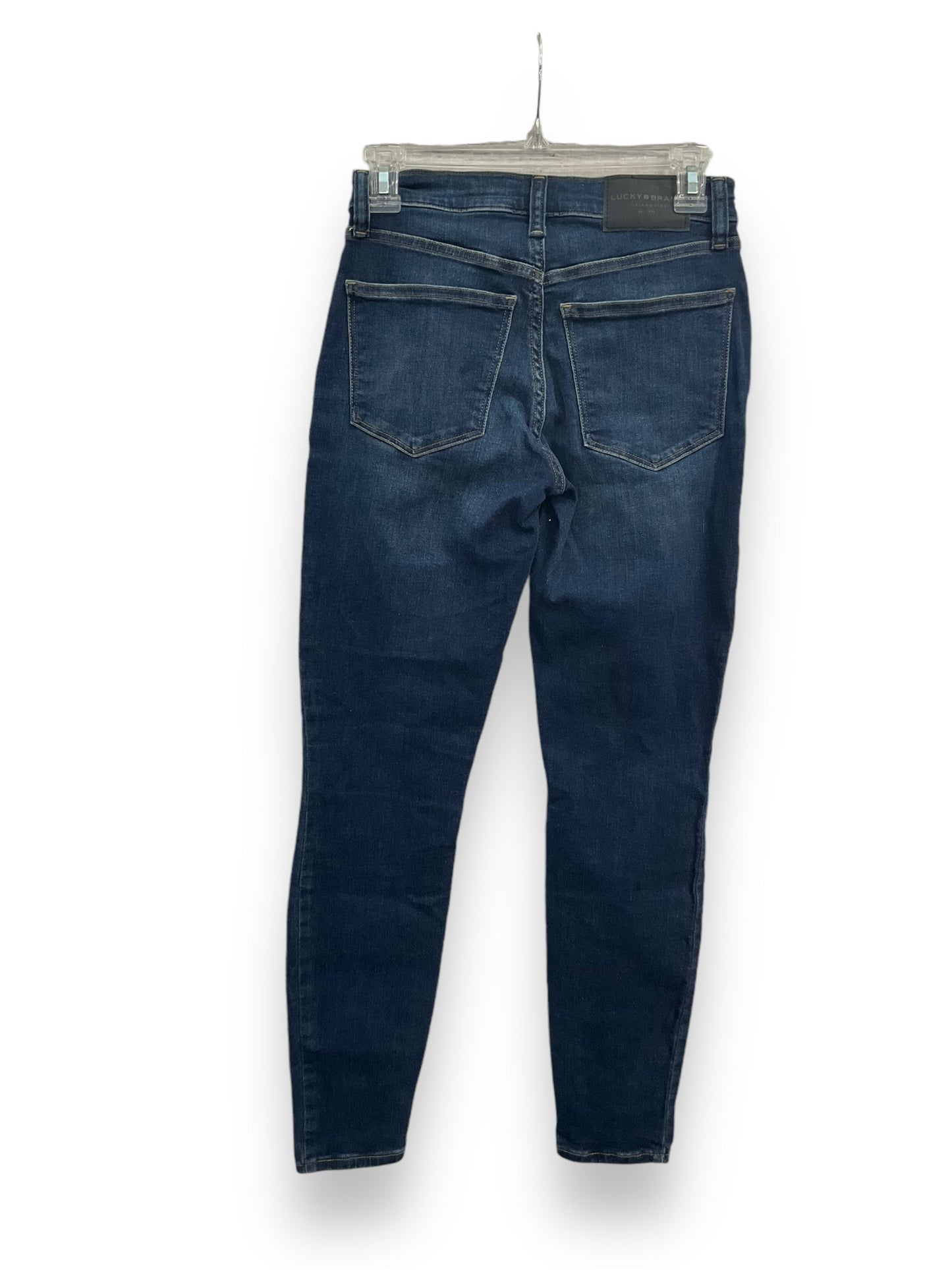 Jeans Straight By Lucky Brand In Blue Denim, Size: 2