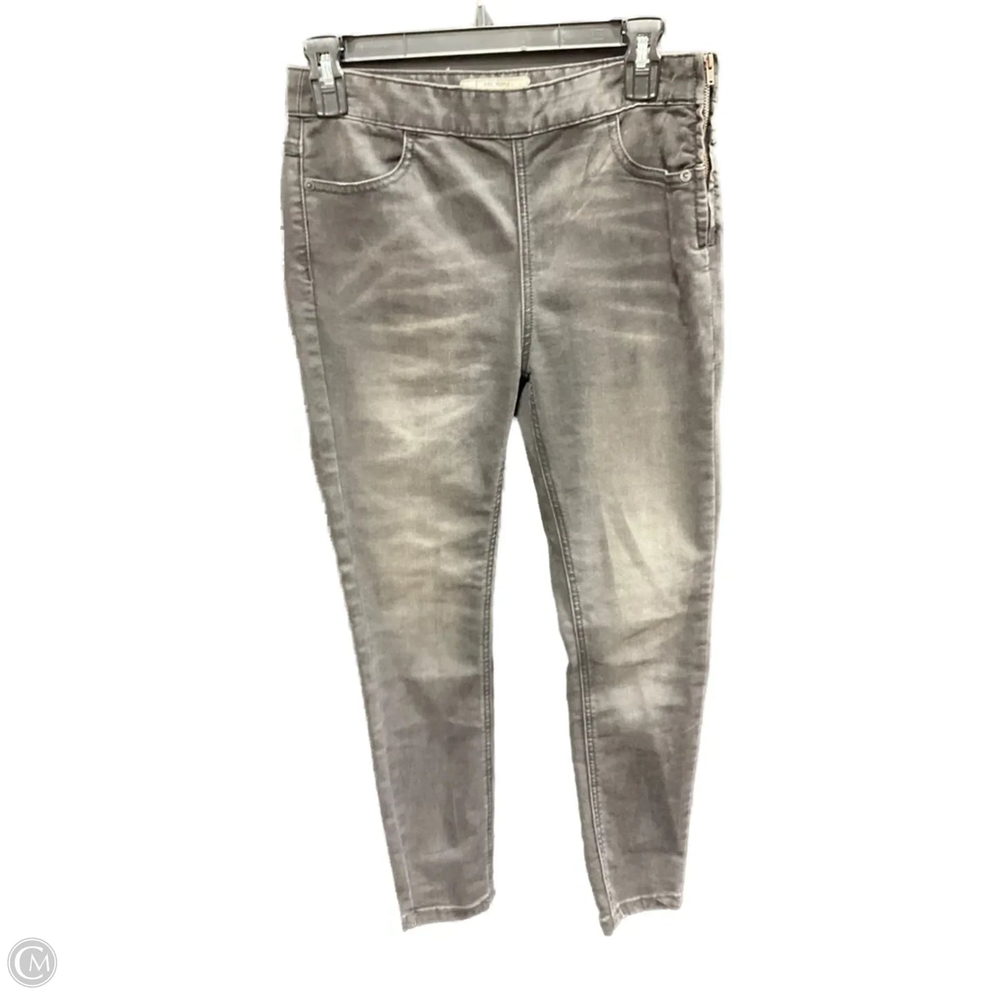 Jeans Straight By Free People In Black, Size: 2