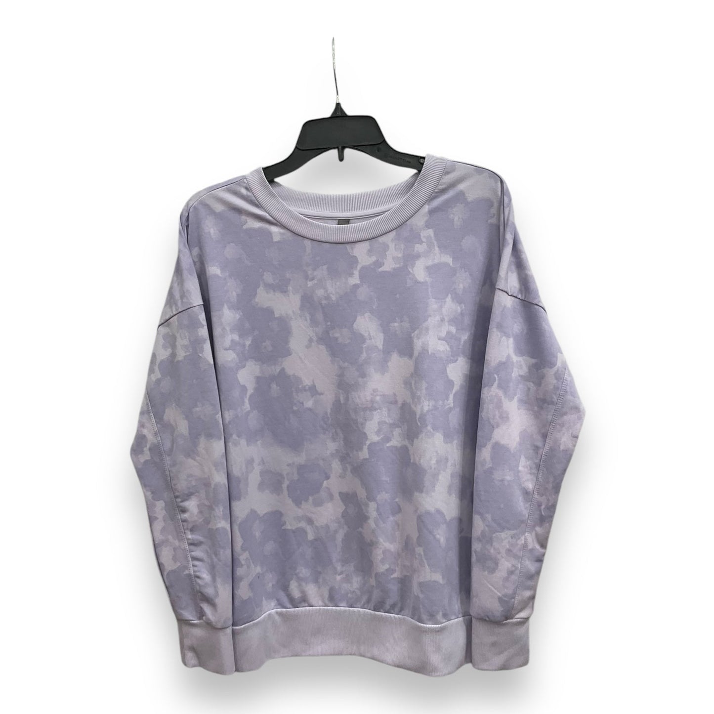 Top Long Sleeve By Mondetta In Purple, Size: L