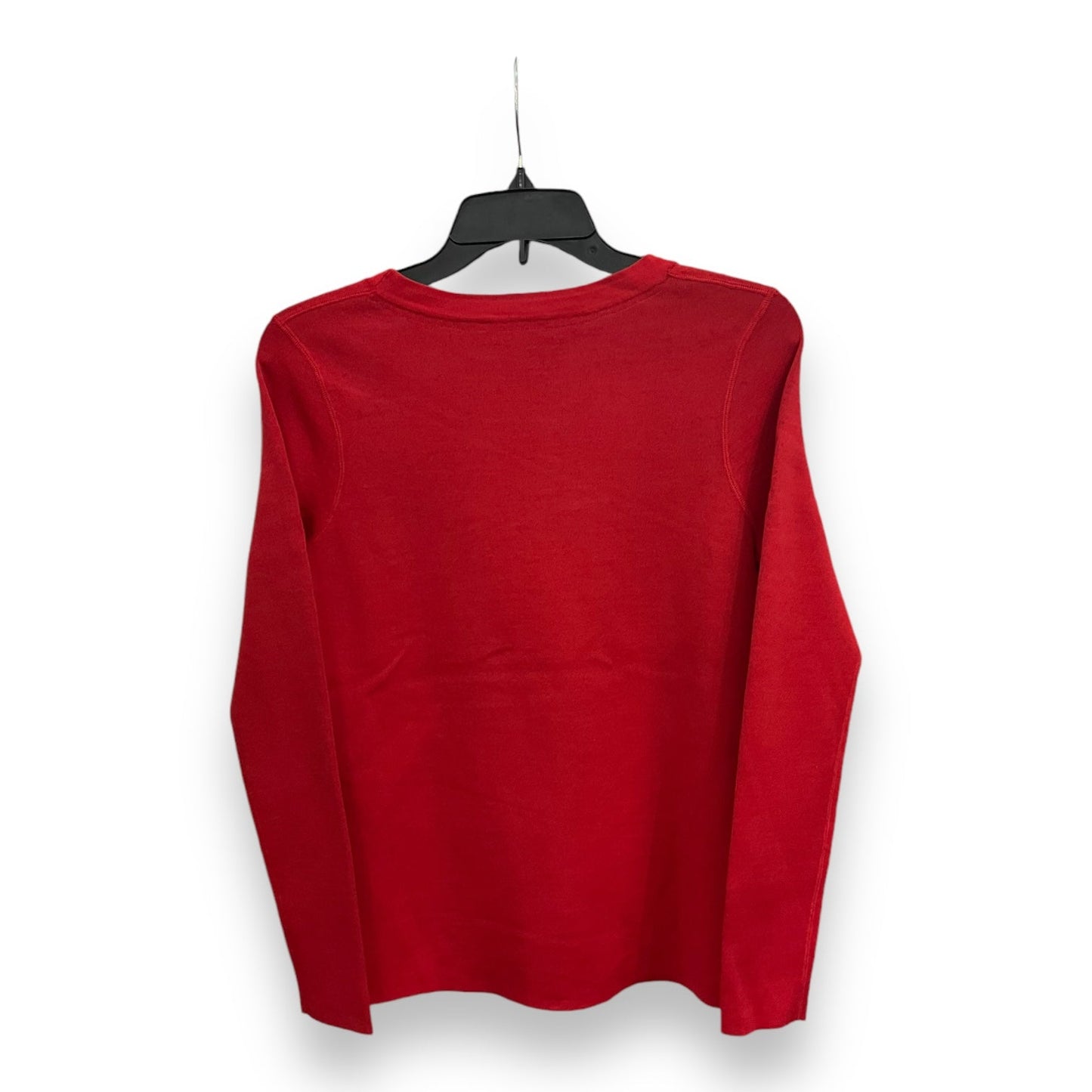 Top Long Sleeve By Cma In Red, Size: M