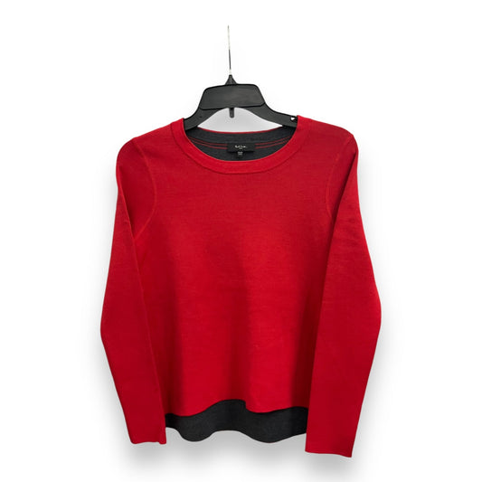 Top Long Sleeve By Cma In Red, Size: M