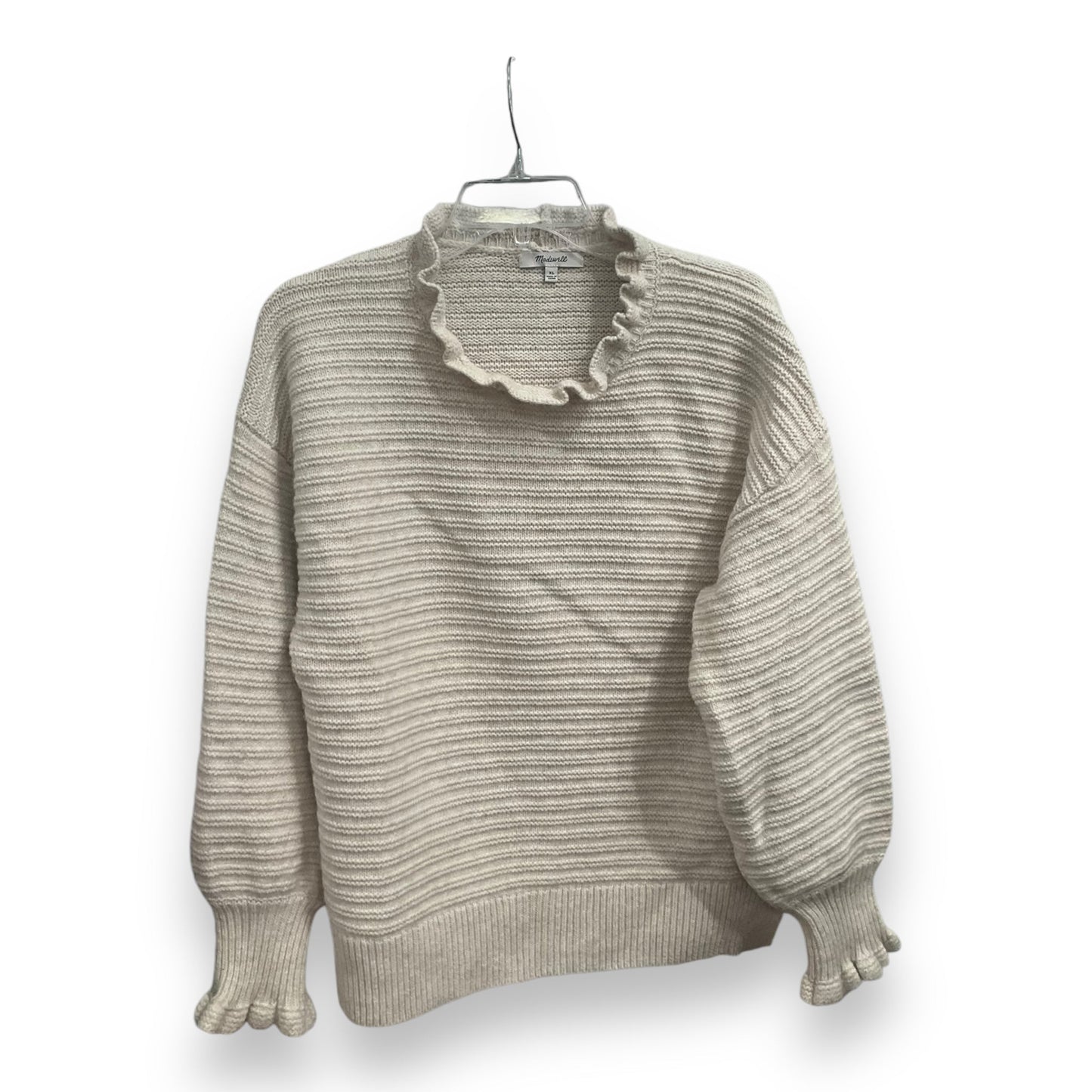 Sweater By Madewell In Cream, Size: Xl