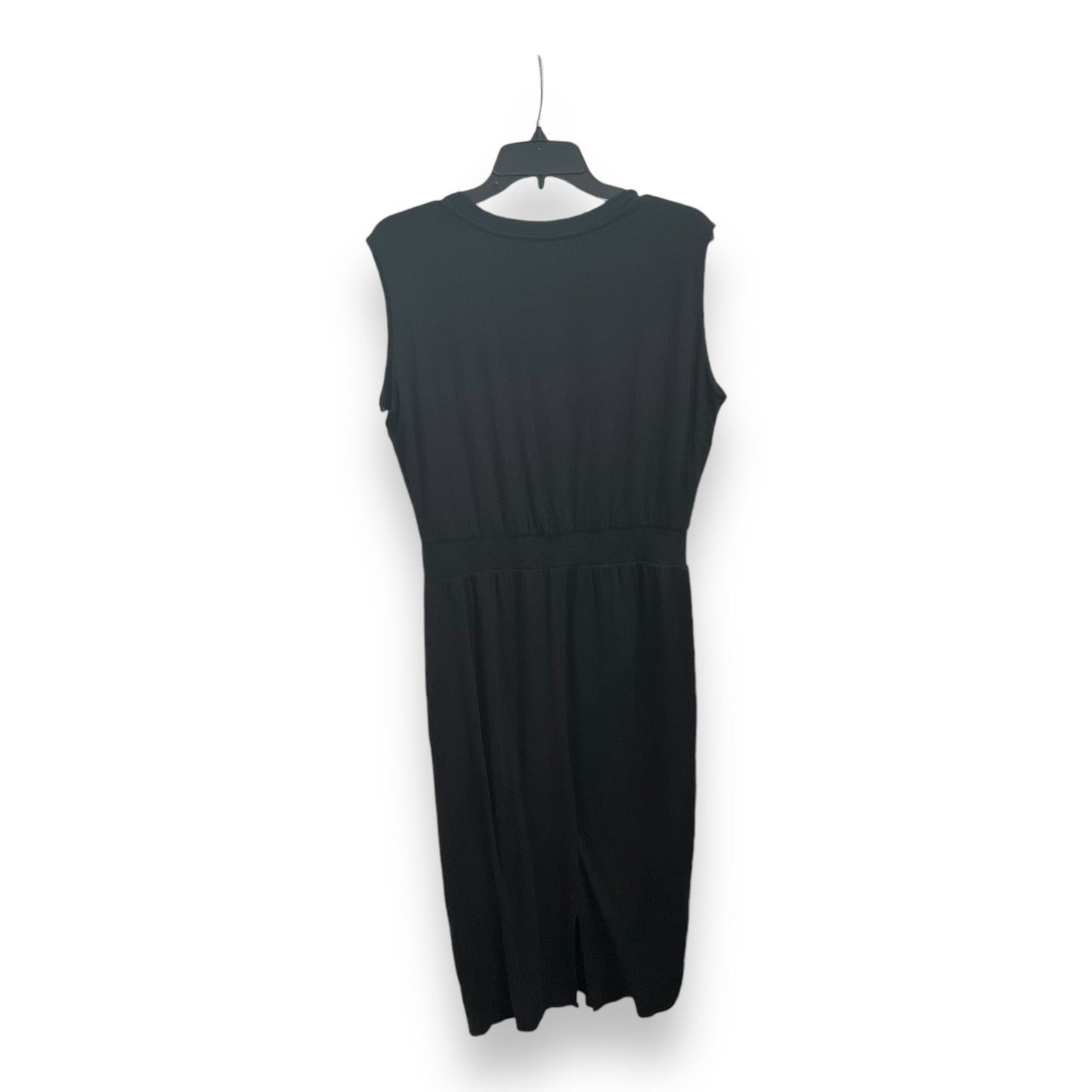 Dress Casual Midi By Athleta In Black, Size: M