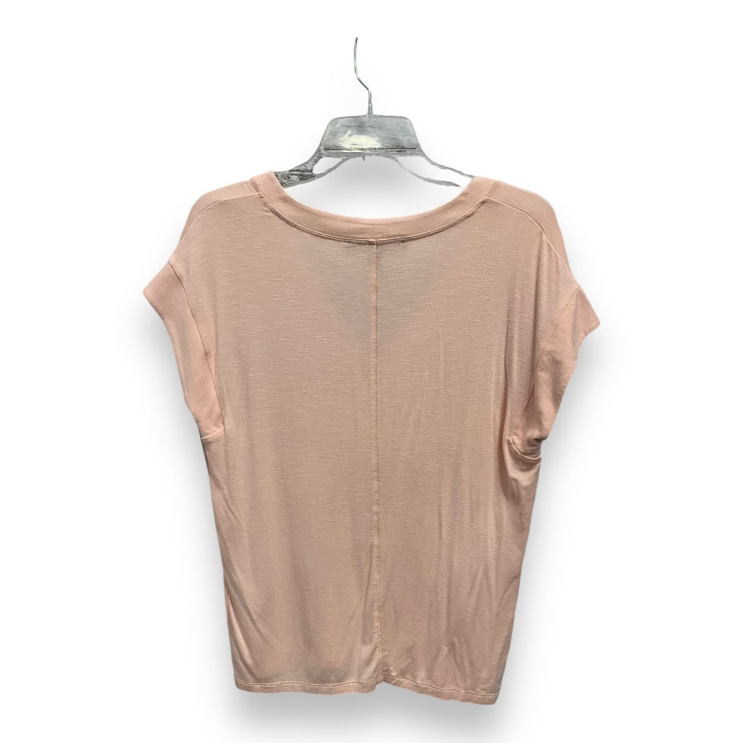 Top Short Sleeve Basic By White House Black Market In Pink, Size: S