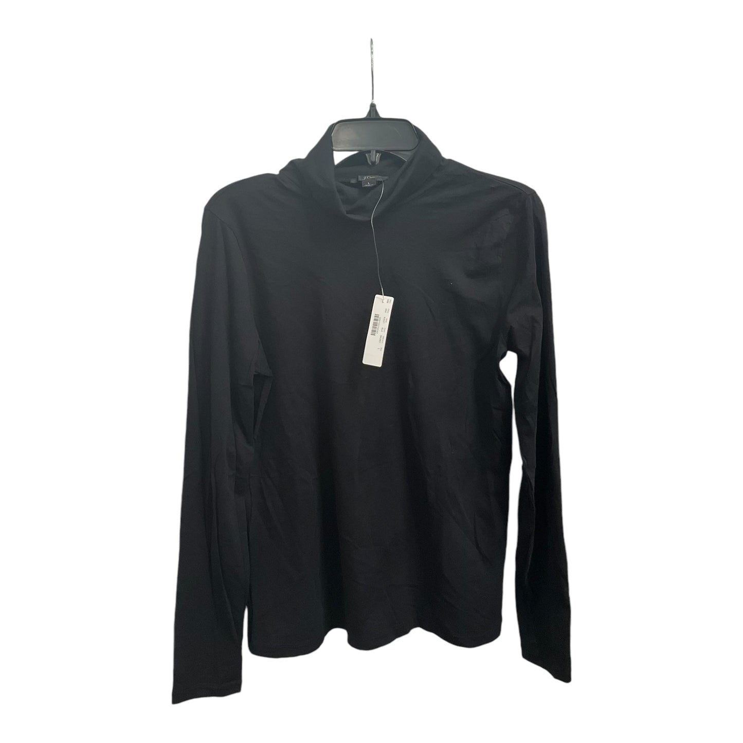 Top Long Sleeve Basic By J. Crew In Black, Size: L