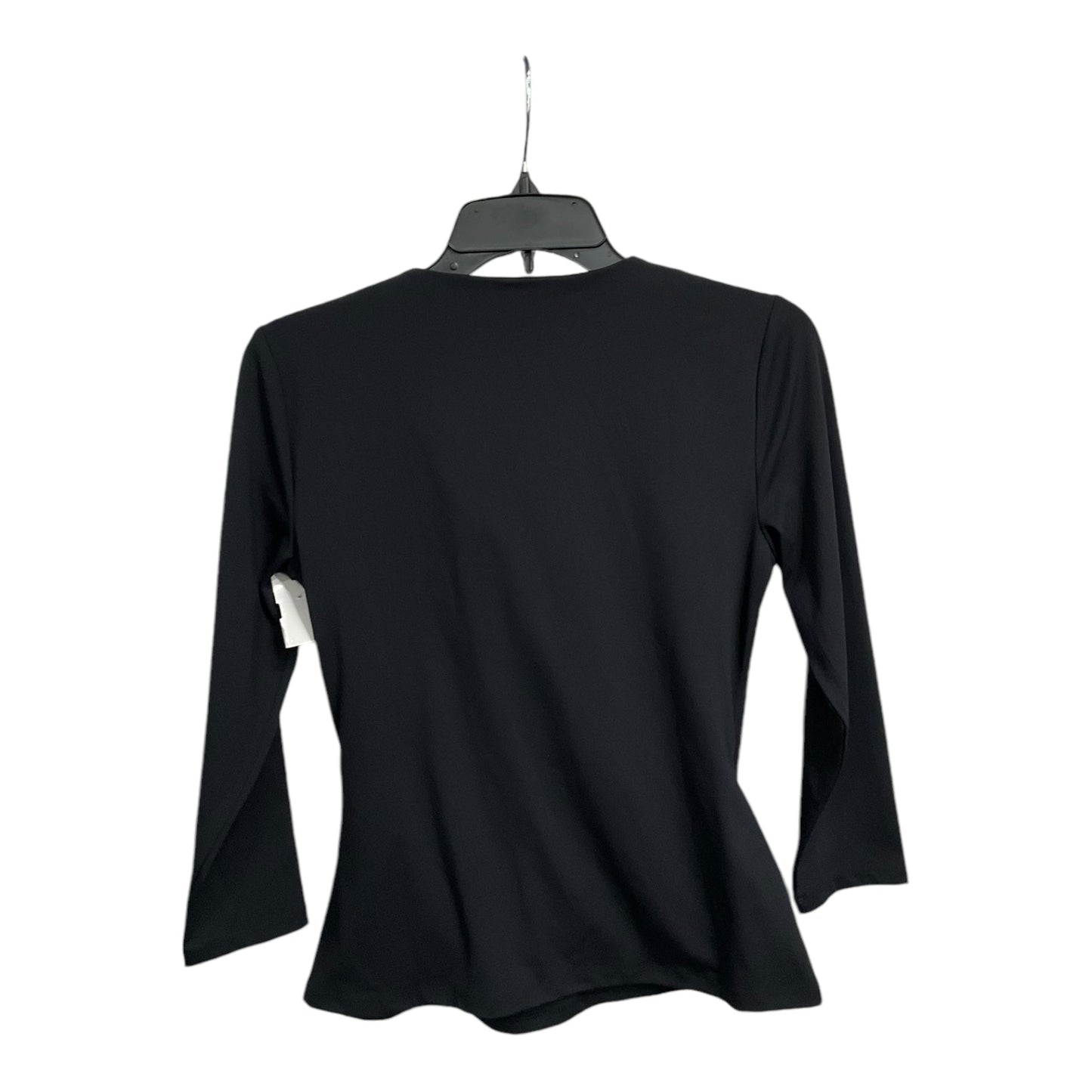 Top Long Sleeve By Ann Taylor In Black, Size: S