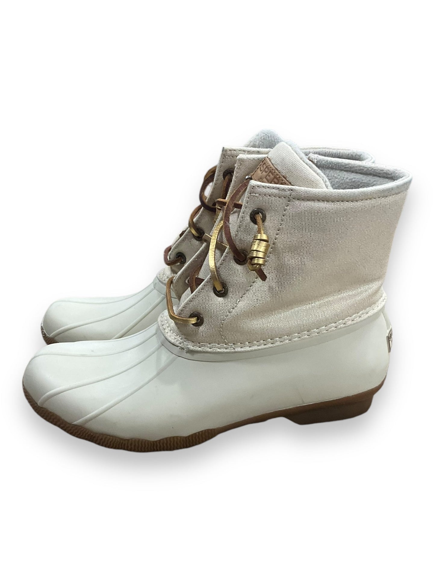 Boots Rain By Sperry In White, Size: 9