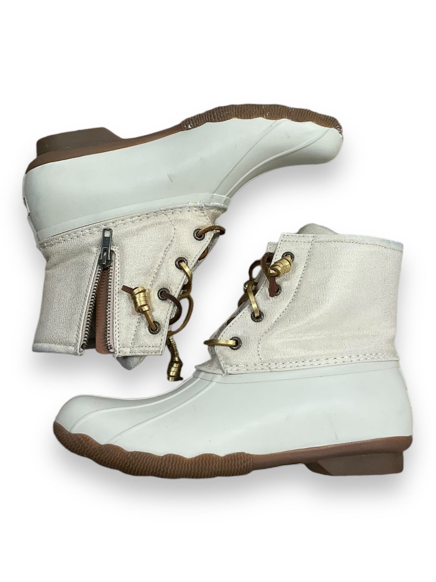 Boots Rain By Sperry In White, Size: 9