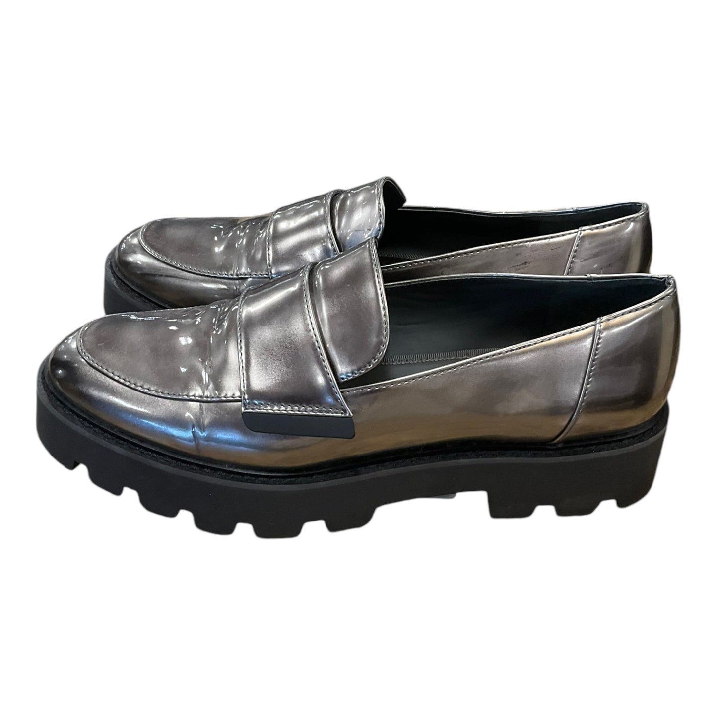 Shoes Flats By Franco Sarto In Silver, Size: 9