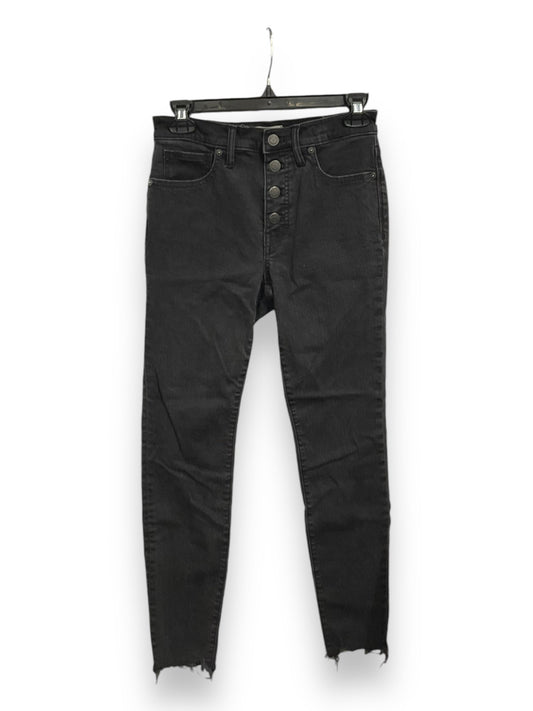 Jeans Straight By Madewell In Black, Size: 4