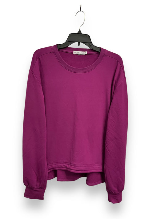 Sweatshirt Crewneck By Cmc In Purple, Size: Xl