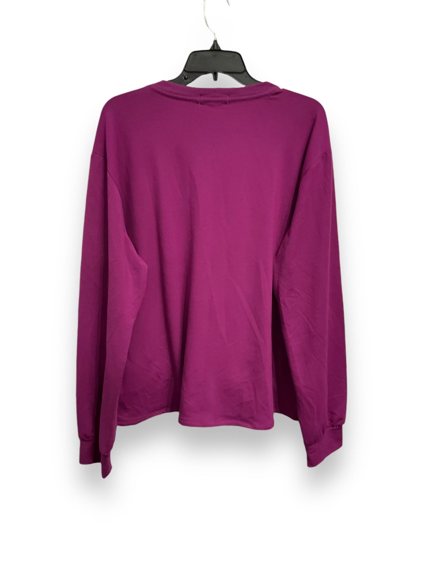 Sweatshirt Crewneck By Cmc In Purple, Size: Xl