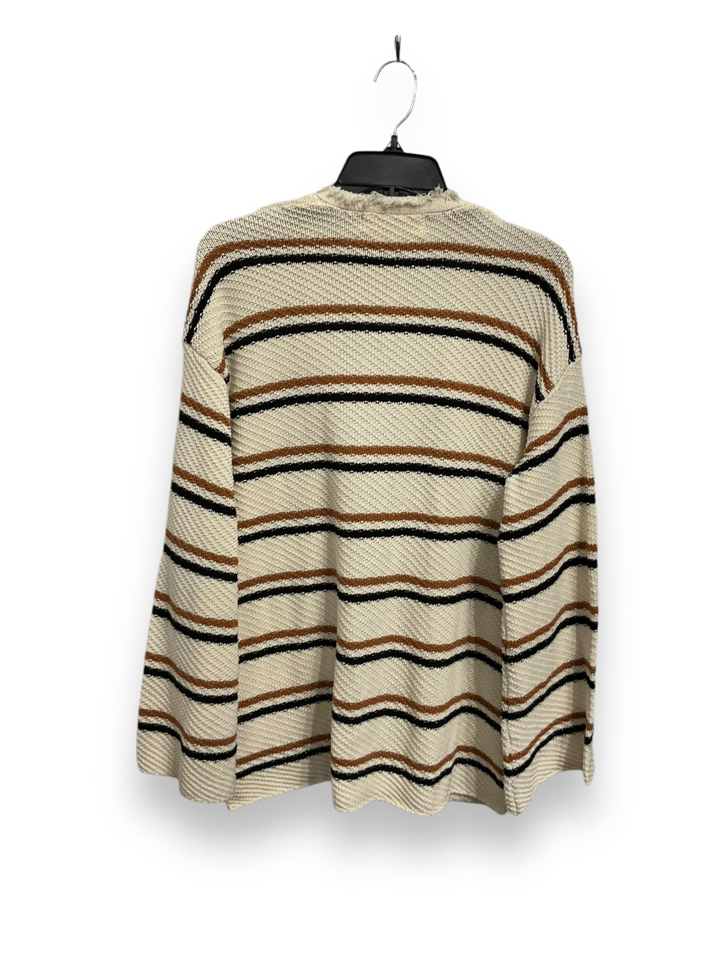 Cardigan By Evereve In Striped Pattern, Size: S