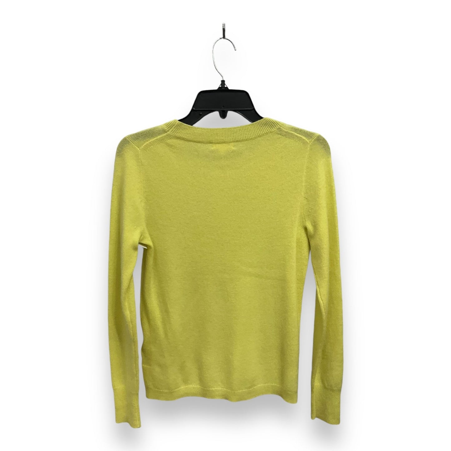 Sweater Cashmere By J. Crew In Yellow, Size: Xs