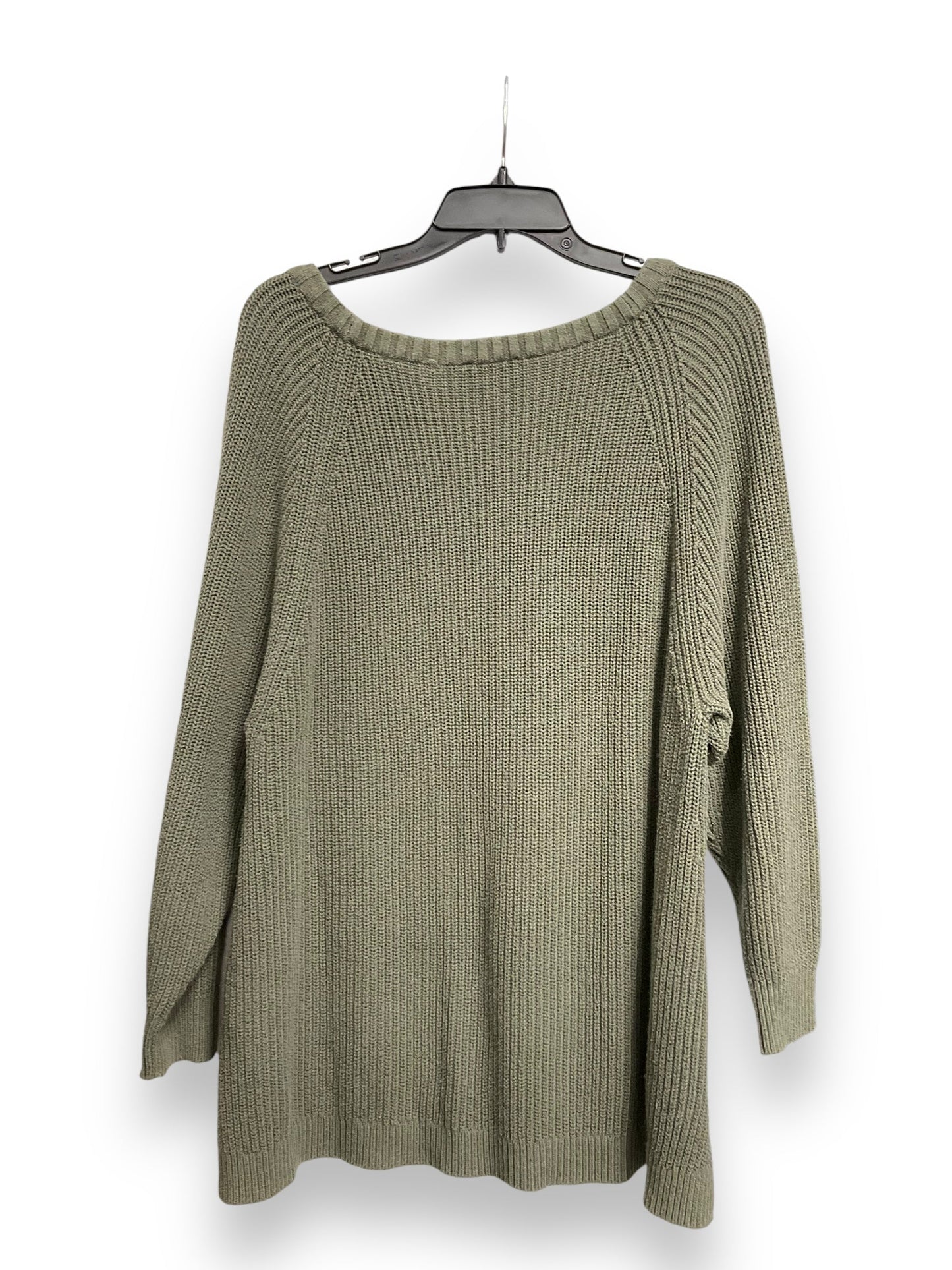 Sweater By Express In Green, Size: S