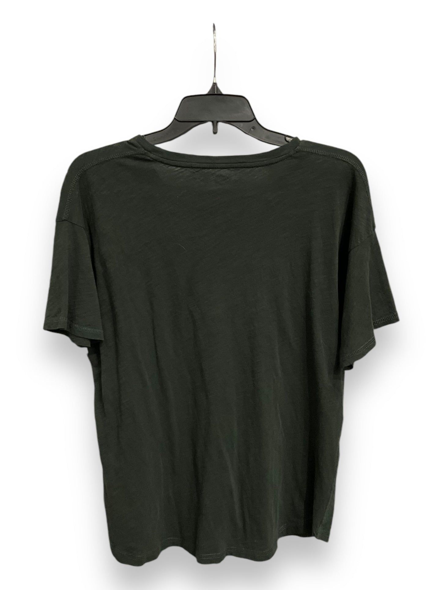 Top Short Sleeve Basic By Madewell In Green, Size: L