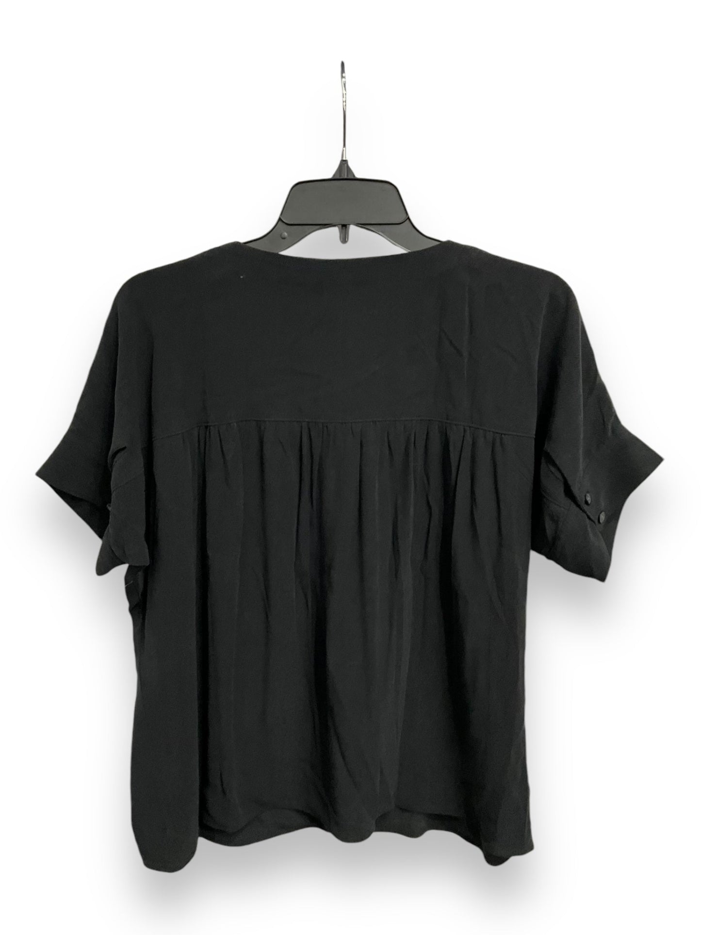 Top Short Sleeve By Madewell In Black, Size: S