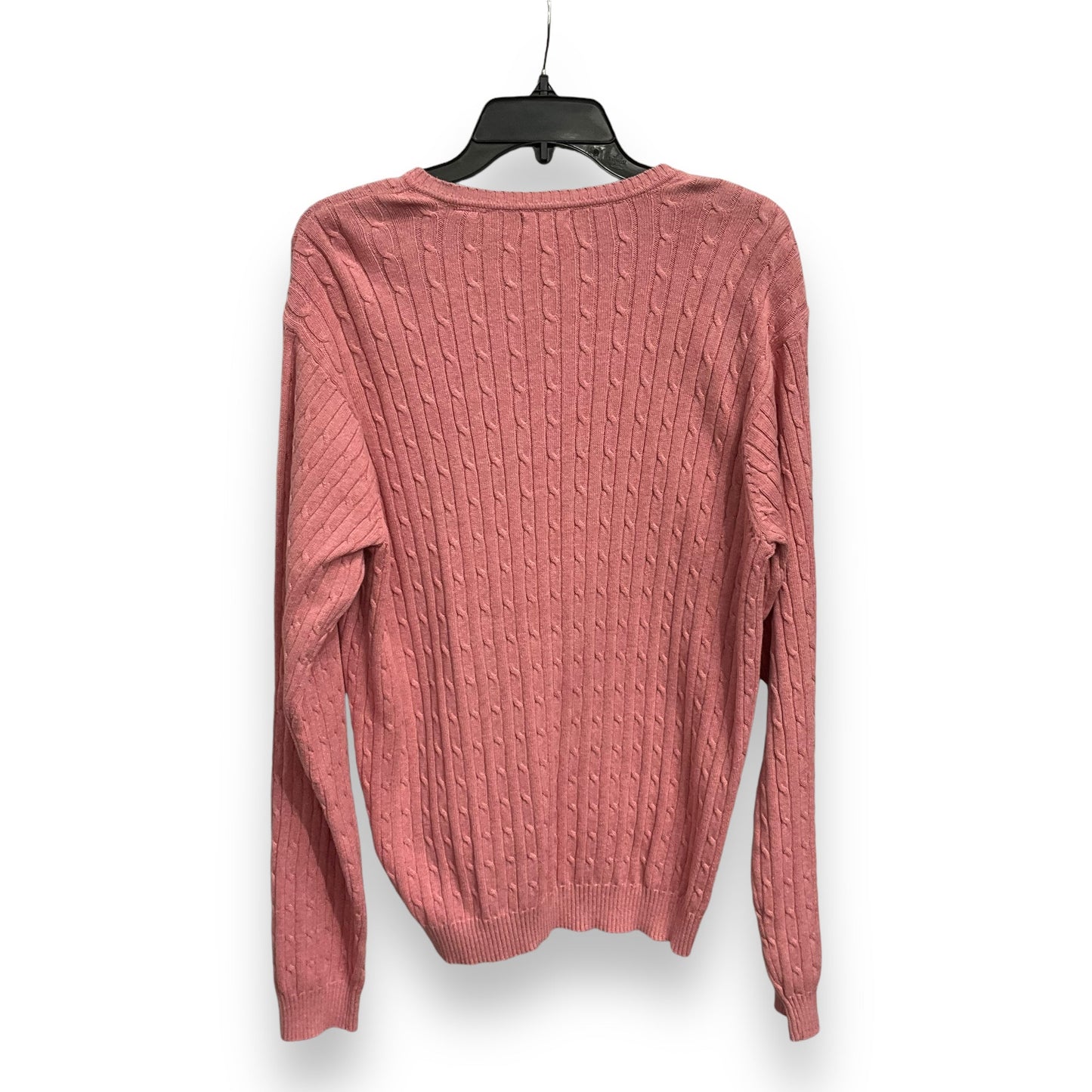 Sweater By Izod In Pink, Size: M