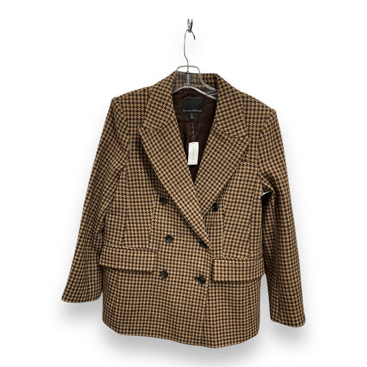 Blazer By Banana Republic In Brown, Size: M