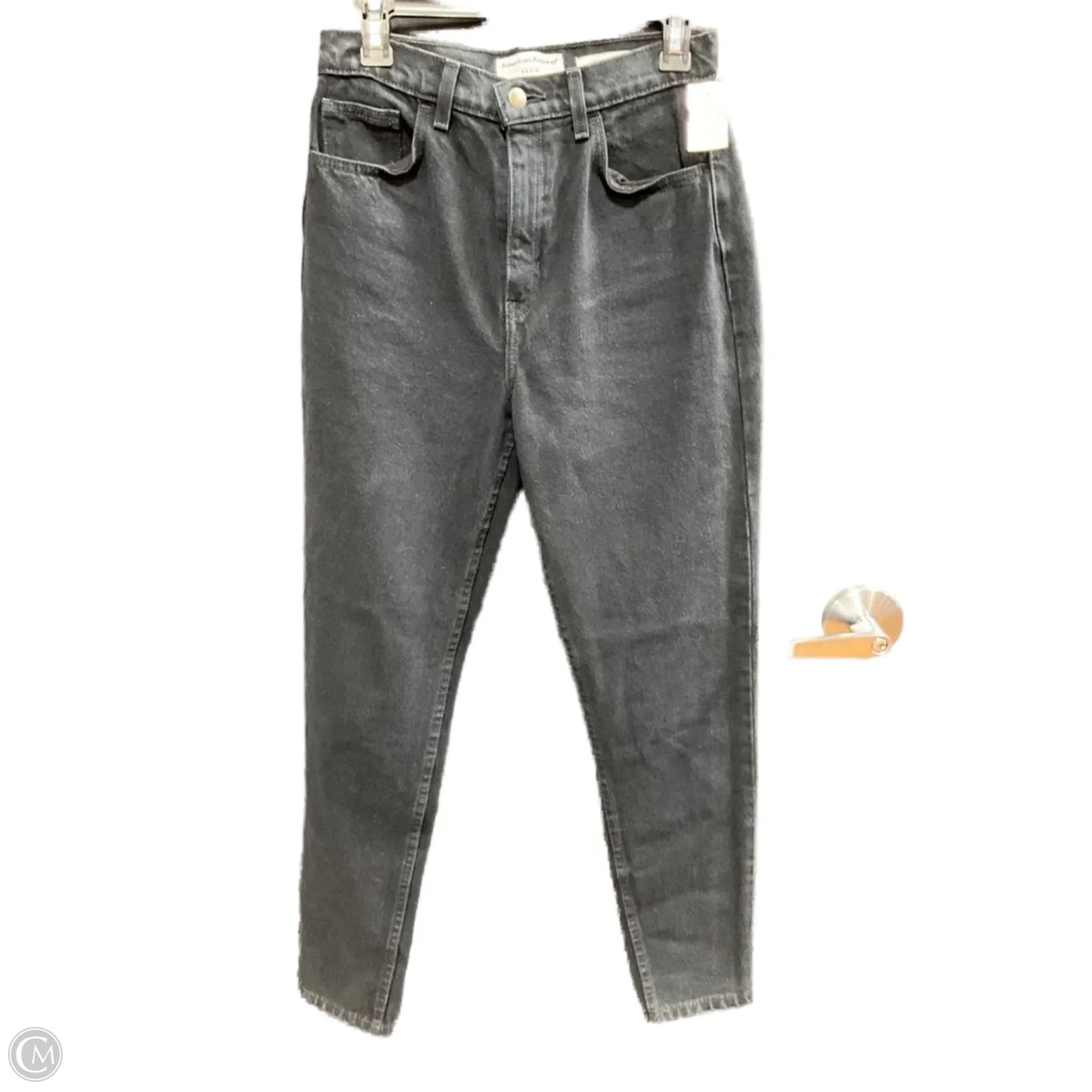 Jeans Straight By American Apparel In Black, Size: 6