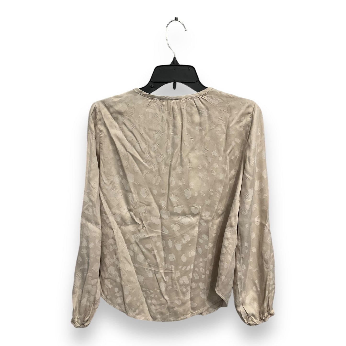 Blouse Long Sleeve By Cloth & Stone In Cream, Size: Xs